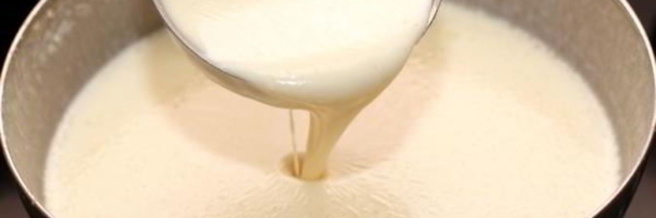 Тесто для блинов на кефире