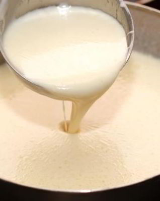 Тесто для блинов на кефире