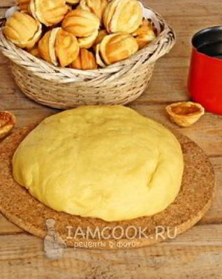 Тесто для орешков со сгущенкой для орешницы