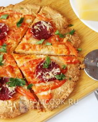 Тесто для пиццы на майонезе без дрожжей