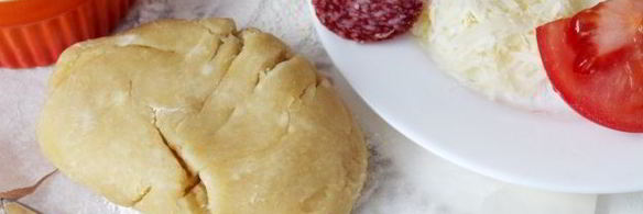 тесто для пиццы на майонезе без дрожжей