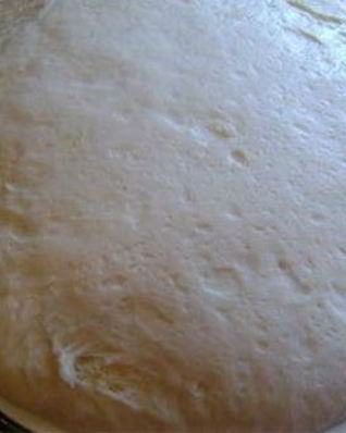 Тесто на кефире с дрожжами