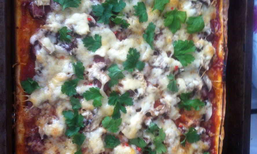 Рецепт тонкого дрожжевого теста для пиццы