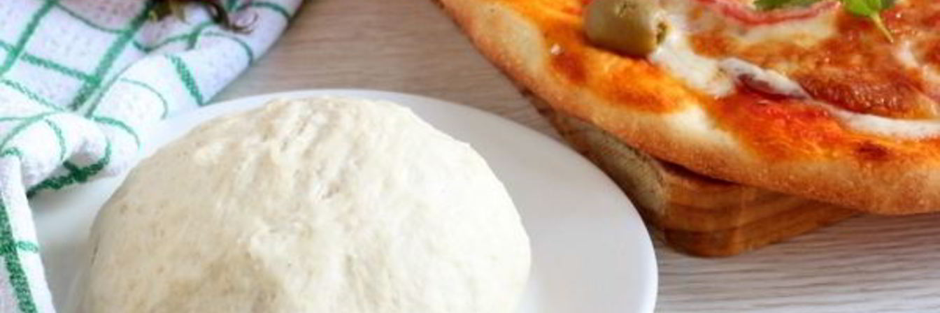Тонкое тесто для пиццы
