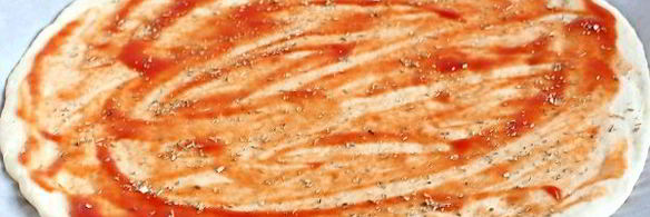 тонкое тесто для пиццы