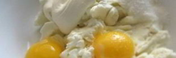 творожное тесто с абрикосами