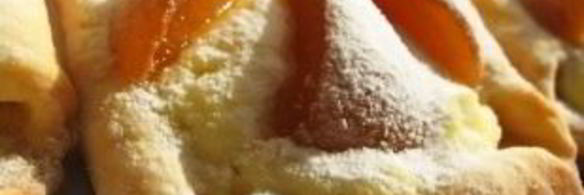 творожное тесто с абрикосами