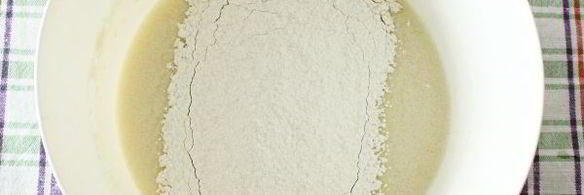 забытое тесто на кефире