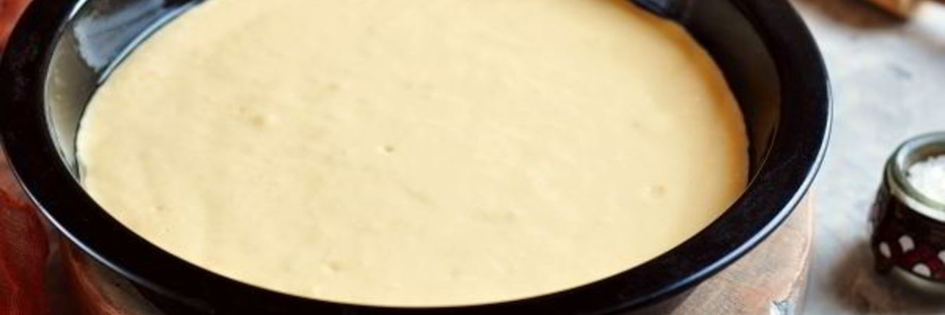 Жидкое тесто на майонезе