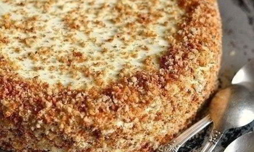 Рецепт бананового торта с орехами