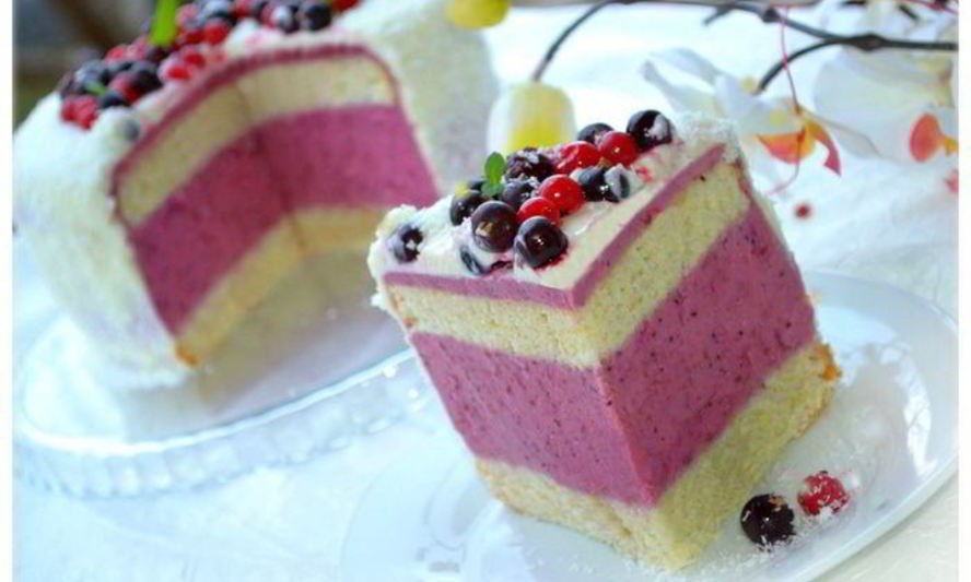 Рецепт бисквитна-муссового торт дыхание весны