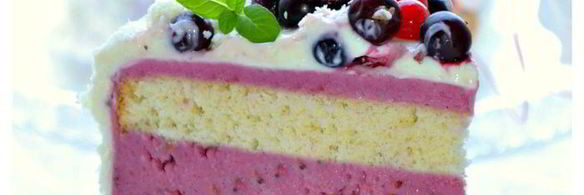 бисквитно-муссовый торт дыхание весны