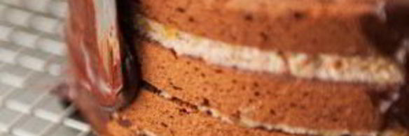 бисквитный торт с пропиткой