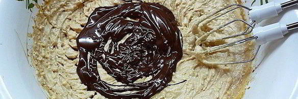 блинный торт шоко-мокко с малиной