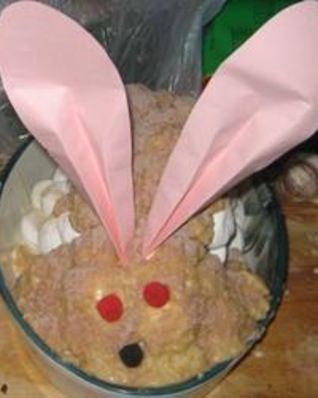 Детский торт Зайчик