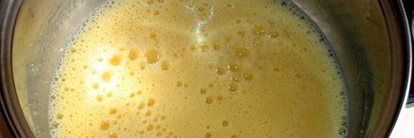 карамельный медовик с апельсиновым кремом