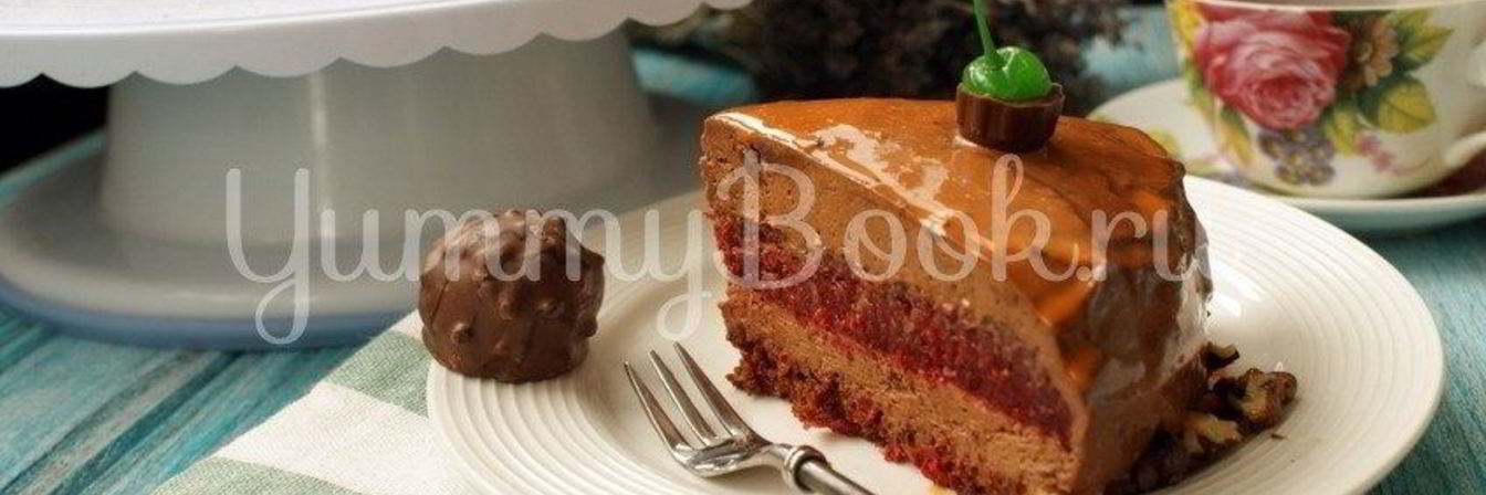 Муссовый торт Вишня с шоколадом