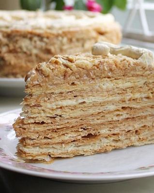 Наполеон классический со сгущенкой