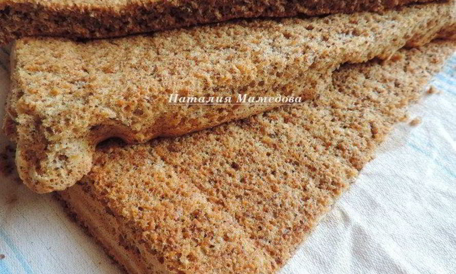 Рецепт нежнейшего орехового бисквита