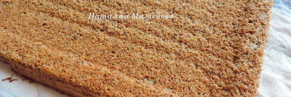 нежнейший ореховый бисквит
