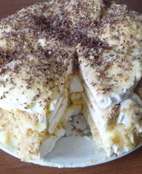 Торты из печенья