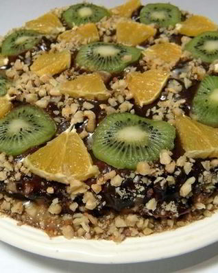 Пряничный торт без выпечки