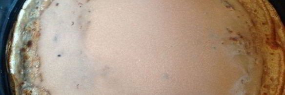 шоколадный блинный торт