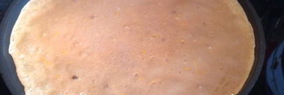 шоколадный блинный торт