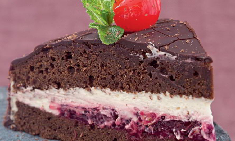 Рецепт шоколадного торта с вишней