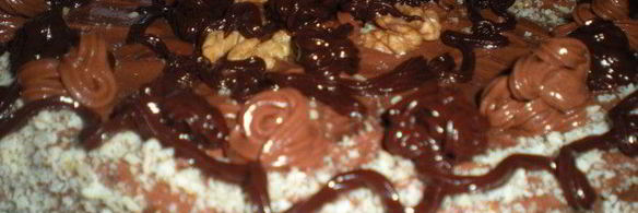 шоколадный торт