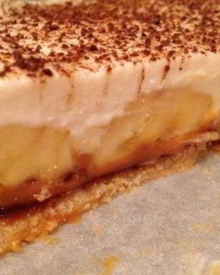 Торт без выпечки Банановое блаженство