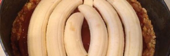 торт без выпечки банановое блаженство