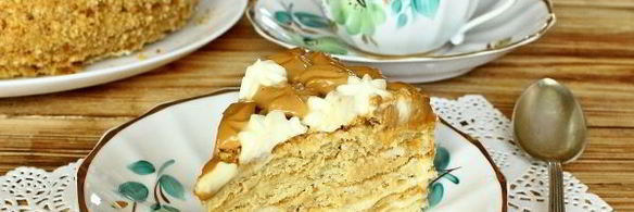 торт медовик без яиц