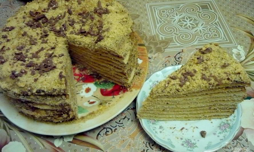 Рецепт торта медовик шифоновый