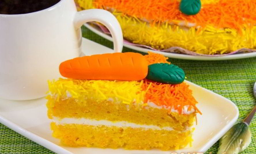 Рецепт торта морковного