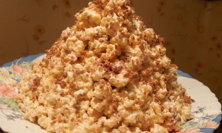 Рецепт торта муравейник на сметане со сгущенным молоком