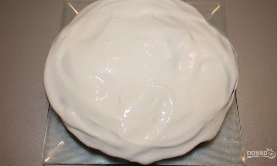 Рецепт торта негра в пене с вареньема