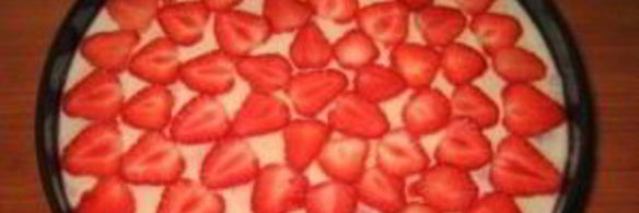 торт с клубникой без выпечки