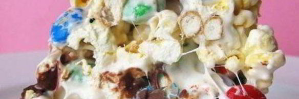 торт с попкoрном