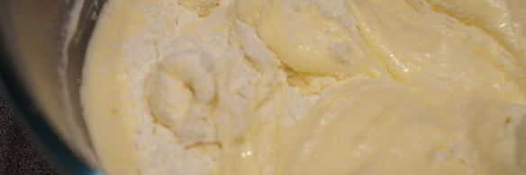 торт сугроб с персиками