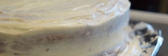 торт сугроб с персиками