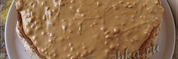 торт в виде сердца иван-да-марья