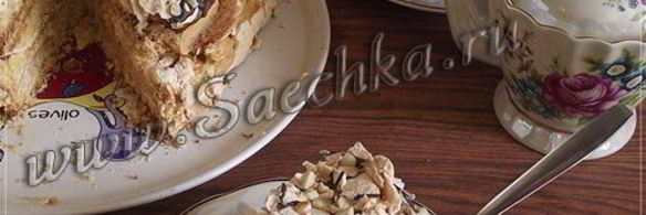 торт в виде сердца иван-да-марья