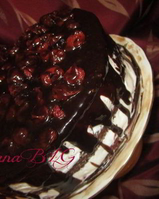 Торт Вишня в шоколаде