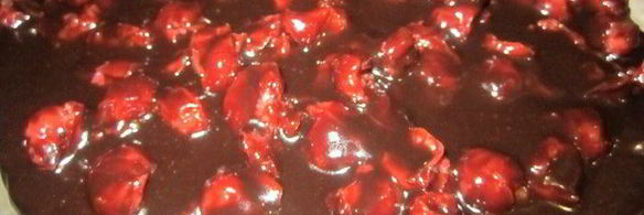 торт вишня в шоколаде