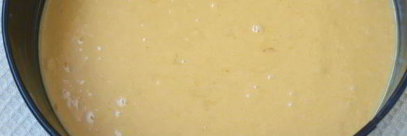 тыквенный торт с заварным кремом