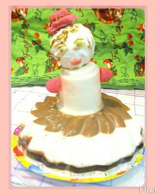 Желейный торт Барышня