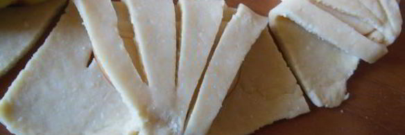 творожные конвертики с яблоками