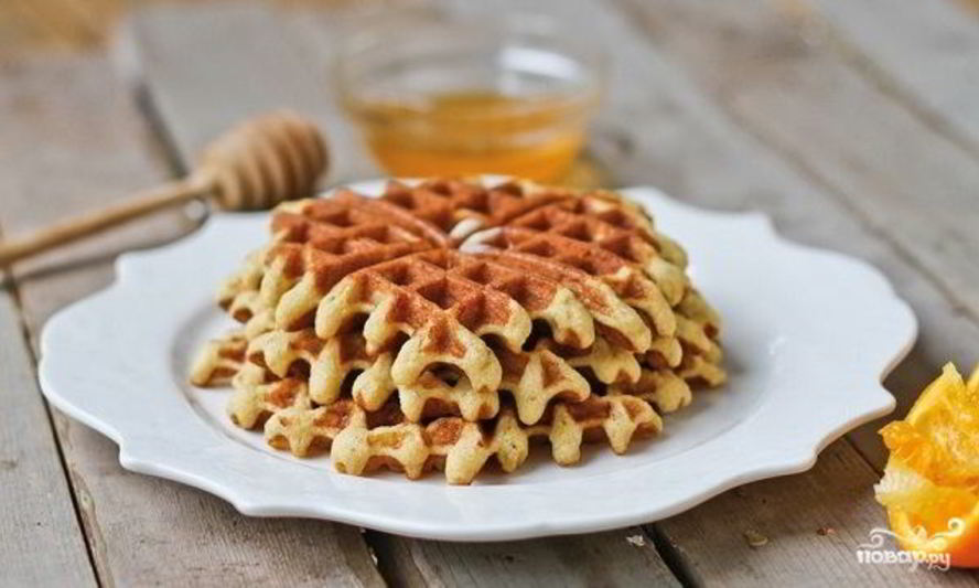 Рецепт диетических вафель в вафельнице