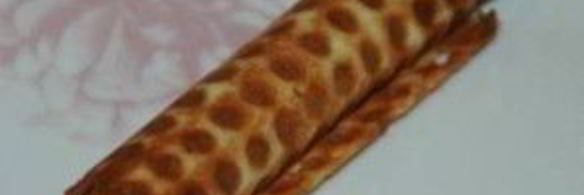 хрустящие вафельные трубочки